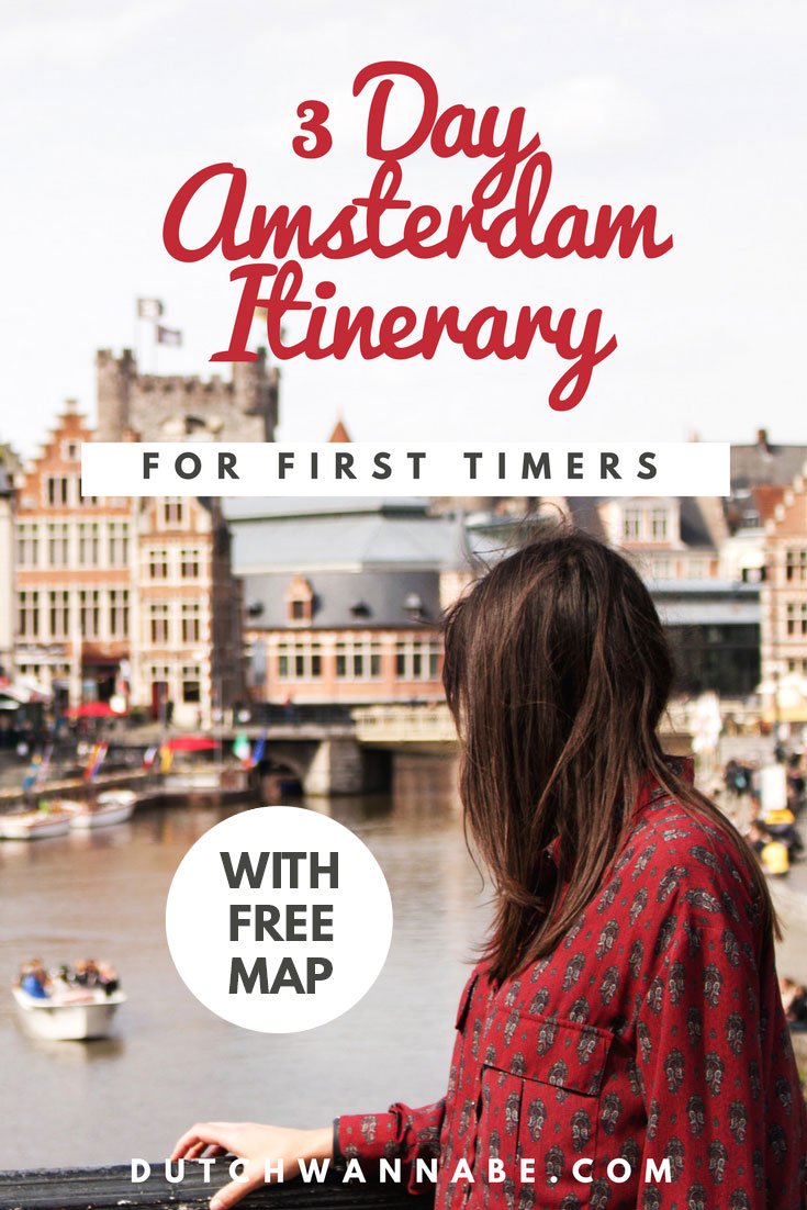 This 3 Day Amsterdam Itinerary is perfect for first-time visitors! It contains 25 things to do in Amsterdam + a free map. Find out more here!