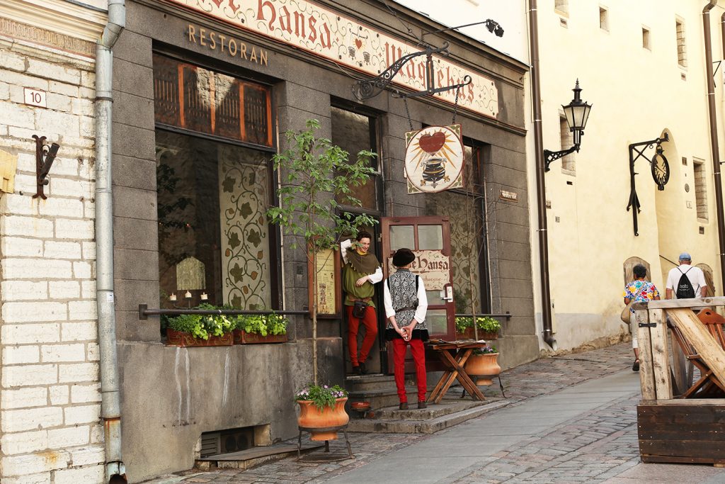 Where to eat in Tallinn Old Town: Olde Hansa medieval restaurant